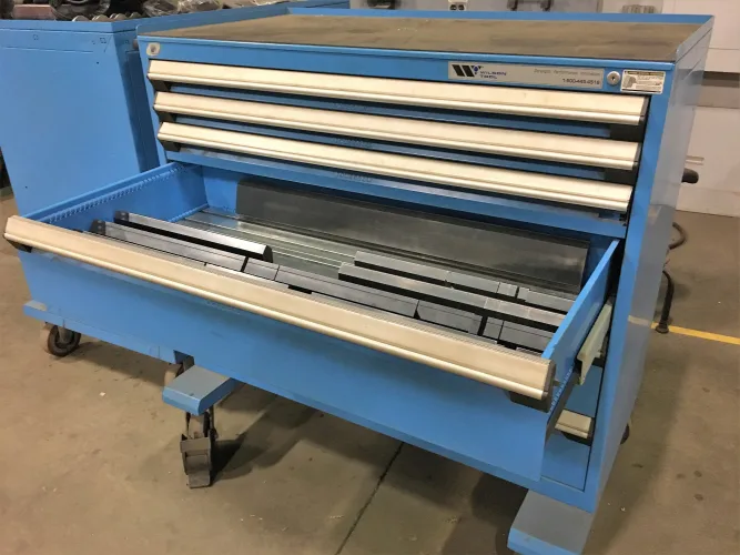 Photo #29 of COMPLETE 50,000 SF METAL FABRICATION FACILITY, FEATURING: CINCINNATI PRESS BRAKES, CINCINNATI LASER, BERTSCH PLATE ROLL, ANGLE & PIPE BENDERS, PACIFIC PRESSFORMER, B&S CMM, SWI-TRAK CNC LATHE & MILLS, FORKLIFTS & MUCH MORE - CONSOLIDATED