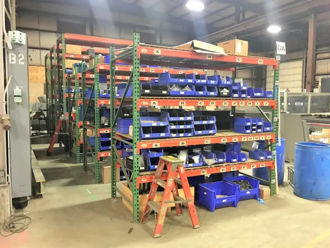 Photo #32 of COMPLETE 50,000 SF METAL FABRICATION FACILITY, FEATURING: CINCINNATI PRESS BRAKES, CINCINNATI LASER, BERTSCH PLATE ROLL, ANGLE & PIPE BENDERS, PACIFIC PRESSFORMER, B&S CMM, SWI-TRAK CNC LATHE & MILLS, FORKLIFTS & MUCH MORE - CONSOLIDATED
