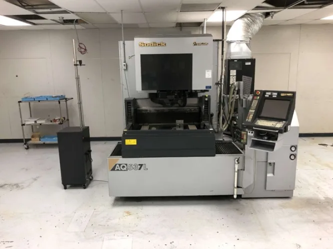 Photo #1 of ASSETS SURPLUS TO THE ONGOING OPERATIONS OF A LEADING AEROSPACE COMPONENTS MANUFACTURER - FEATURING A 2007 SODICK AQ537L CNC WIRE EDM, VERTICAL & HORIZONTAL MACHINING CENTERS, NIKKEN ROTARY TABLES & GENERAL PLANT SUPPORT EQUIPMENT