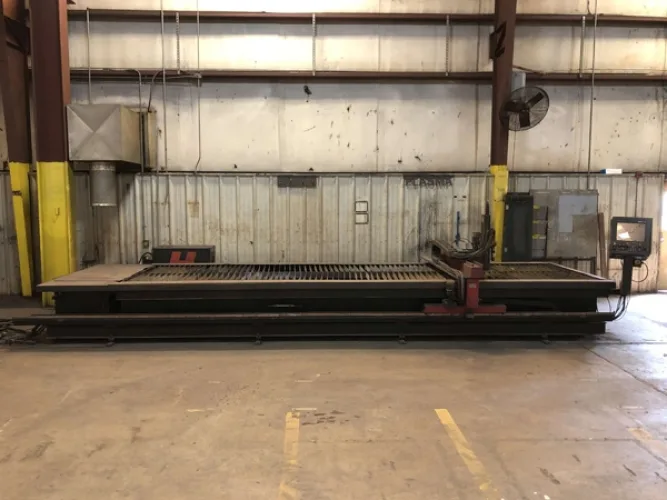 Photo #6 of SURPLUS TO THE ONGOING OPERATIONS OF MANAC TRAILERS, FEATURING: KOIKE ARONSON & PRAXAIR CNC PLASMA CUTTING TABLES, 300 TON X 12' HACO CNC PRESS BRAKE, 1/2" X 10' ALLSTEEL SHEAR, RODRIGUE METAL 60 HP DUST COLLECTOR & MORE