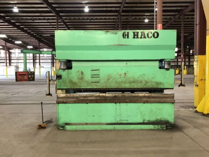 Photo #11 of SURPLUS TO THE ONGOING OPERATIONS OF MANAC TRAILERS, FEATURING: KOIKE ARONSON & PRAXAIR CNC PLASMA CUTTING TABLES, 300 TON X 12' HACO CNC PRESS BRAKE, 1/2" X 10' ALLSTEEL SHEAR, RODRIGUE METAL 60 HP DUST COLLECTOR & MORE