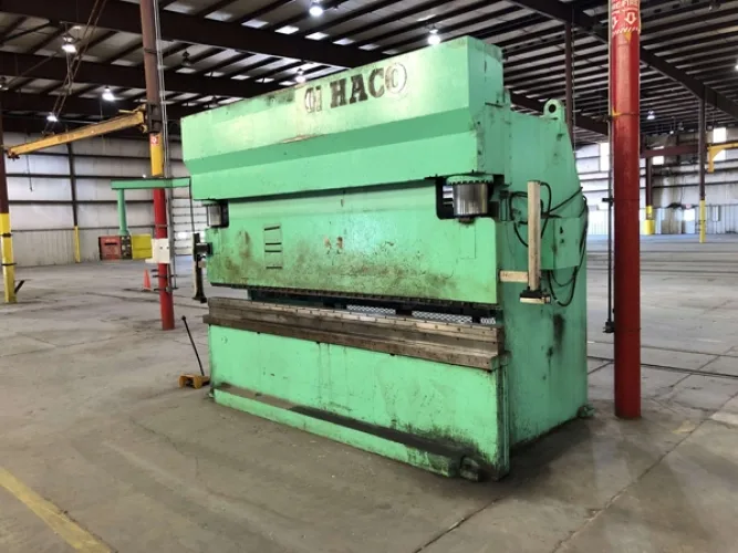 Photo #12 of SURPLUS TO THE ONGOING OPERATIONS OF MANAC TRAILERS, FEATURING: KOIKE ARONSON & PRAXAIR CNC PLASMA CUTTING TABLES, 300 TON X 12' HACO CNC PRESS BRAKE, 1/2" X 10' ALLSTEEL SHEAR, RODRIGUE METAL 60 HP DUST COLLECTOR & MORE