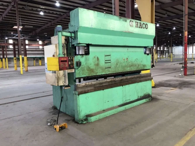 Photo #13 of SURPLUS TO THE ONGOING OPERATIONS OF MANAC TRAILERS, FEATURING: KOIKE ARONSON & PRAXAIR CNC PLASMA CUTTING TABLES, 300 TON X 12' HACO CNC PRESS BRAKE, 1/2" X 10' ALLSTEEL SHEAR, RODRIGUE METAL 60 HP DUST COLLECTOR & MORE