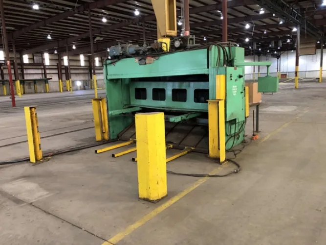 Photo #19 of SURPLUS TO THE ONGOING OPERATIONS OF MANAC TRAILERS, FEATURING: KOIKE ARONSON & PRAXAIR CNC PLASMA CUTTING TABLES, 300 TON X 12' HACO CNC PRESS BRAKE, 1/2" X 10' ALLSTEEL SHEAR, RODRIGUE METAL 60 HP DUST COLLECTOR & MORE