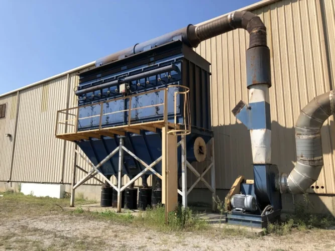 Photo #31 of SURPLUS TO THE ONGOING OPERATIONS OF MANAC TRAILERS, FEATURING: KOIKE ARONSON & PRAXAIR CNC PLASMA CUTTING TABLES, 300 TON X 12' HACO CNC PRESS BRAKE, 1/2" X 10' ALLSTEEL SHEAR, RODRIGUE METAL 60 HP DUST COLLECTOR & MORE