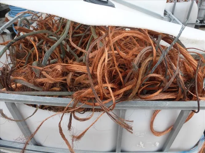 Photo #9 of CAMECO CORPORATION - COPPER WIRE, APPROXIMATELY 150,000 LBS OF STRIPPED WIRE & CABLE, SEMI-PROCESSED CABLE & NON-PROCESSED CABLE, SURPLUS TO ONGOING OPERATIONS