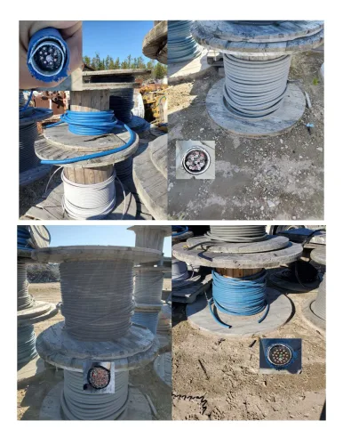 Photo #27 of CAMECO CORPORATION - COPPER WIRE, APPROXIMATELY 150,000 LBS OF STRIPPED WIRE & CABLE, SEMI-PROCESSED CABLE & NON-PROCESSED CABLE, SURPLUS TO ONGOING OPERATIONS