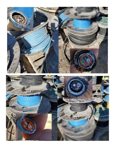 Photo #34 of CAMECO CORPORATION - COPPER WIRE, APPROXIMATELY 150,000 LBS OF STRIPPED WIRE & CABLE, SEMI-PROCESSED CABLE & NON-PROCESSED CABLE, SURPLUS TO ONGOING OPERATIONS