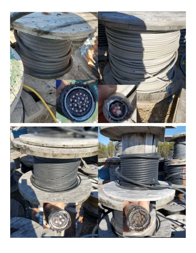 Photo #35 of CAMECO CORPORATION - COPPER WIRE, APPROXIMATELY 150,000 LBS OF STRIPPED WIRE & CABLE, SEMI-PROCESSED CABLE & NON-PROCESSED CABLE, SURPLUS TO ONGOING OPERATIONS