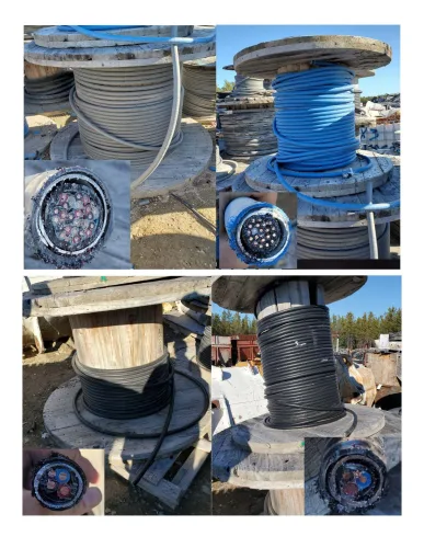 Photo #36 of CAMECO CORPORATION - COPPER WIRE, APPROXIMATELY 150,000 LBS OF STRIPPED WIRE & CABLE, SEMI-PROCESSED CABLE & NON-PROCESSED CABLE, SURPLUS TO ONGOING OPERATIONS