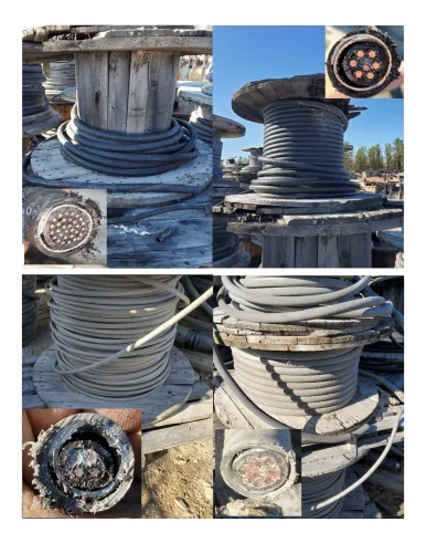 Photo #42 of CAMECO CORPORATION - COPPER WIRE, APPROXIMATELY 150,000 LBS OF STRIPPED WIRE & CABLE, SEMI-PROCESSED CABLE & NON-PROCESSED CABLE, SURPLUS TO ONGOING OPERATIONS