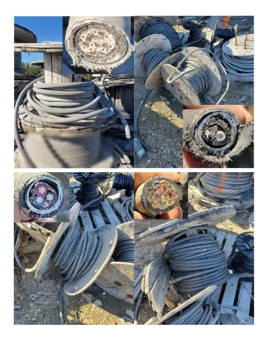 Photo #43 of CAMECO CORPORATION - COPPER WIRE, APPROXIMATELY 150,000 LBS OF STRIPPED WIRE & CABLE, SEMI-PROCESSED CABLE & NON-PROCESSED CABLE, SURPLUS TO ONGOING OPERATIONS