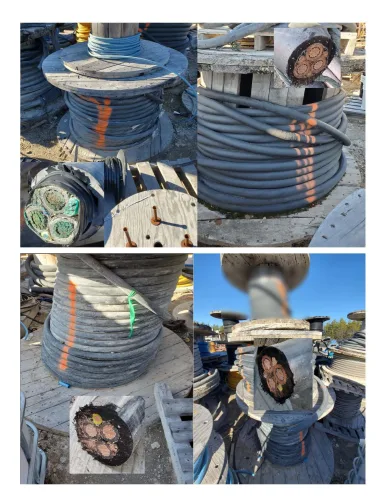 Photo #44 of CAMECO CORPORATION - COPPER WIRE, APPROXIMATELY 150,000 LBS OF STRIPPED WIRE & CABLE, SEMI-PROCESSED CABLE & NON-PROCESSED CABLE, SURPLUS TO ONGOING OPERATIONS
