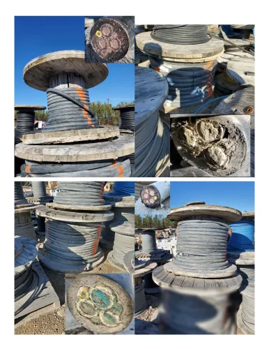 Photo #45 of CAMECO CORPORATION - COPPER WIRE, APPROXIMATELY 150,000 LBS OF STRIPPED WIRE & CABLE, SEMI-PROCESSED CABLE & NON-PROCESSED CABLE, SURPLUS TO ONGOING OPERATIONS