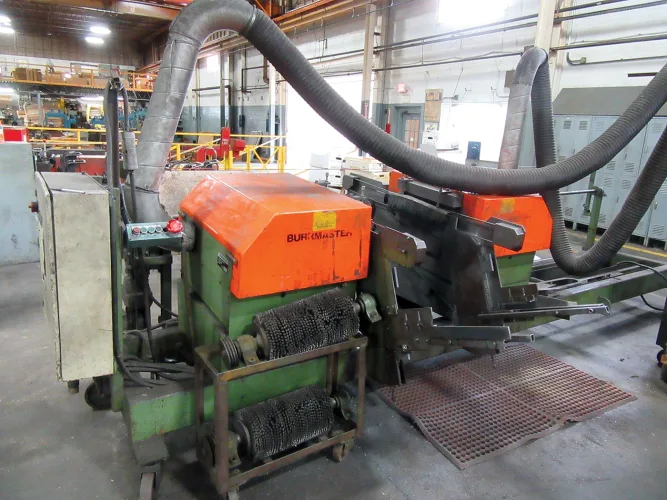 Photo #3 of ASSETS OF A TUBE MANUFACTURING FACILITY, FEATURING: (3) VAN_HUFFEL 12 STAND HYDRAULIC TUBE FORMING MILLS, YODER 6 STAND HYDRAULIC TUBE FORMING MILL, HAVEN, ORLICK & PINES TUBE CUT OFF SAWS, PINES VERTICAL TUBE BENDING MACHINE & MUCH MORE - KIRK