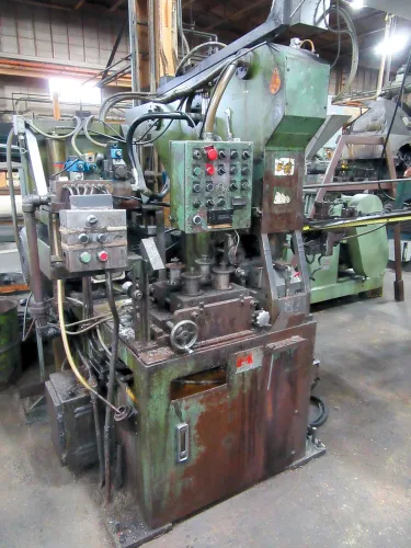 Photo #5 of ASSETS OF A TUBE MANUFACTURING FACILITY, FEATURING: (3) VAN_HUFFEL 12 STAND HYDRAULIC TUBE FORMING MILLS, YODER 6 STAND HYDRAULIC TUBE FORMING MILL, HAVEN, ORLICK & PINES TUBE CUT OFF SAWS, PINES VERTICAL TUBE BENDING MACHINE & MUCH MORE - KIRK