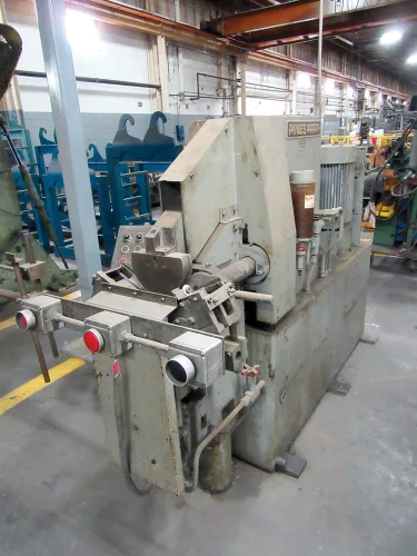 Photo #13 of ASSETS OF A TUBE MANUFACTURING FACILITY, FEATURING: (3) VAN_HUFFEL 12 STAND HYDRAULIC TUBE FORMING MILLS, YODER 6 STAND HYDRAULIC TUBE FORMING MILL, HAVEN, ORLICK & PINES TUBE CUT OFF SAWS, PINES VERTICAL TUBE BENDING MACHINE & MUCH MORE - KIRK