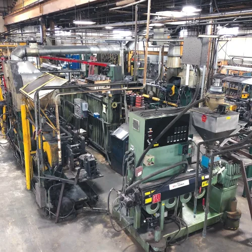 Photo #19 of ASSETS OF A TUBE MANUFACTURING FACILITY, FEATURING: (3) VAN_HUFFEL 12 STAND HYDRAULIC TUBE FORMING MILLS, YODER 6 STAND HYDRAULIC TUBE FORMING MILL, HAVEN, ORLICK & PINES TUBE CUT OFF SAWS, PINES VERTICAL TUBE BENDING MACHINE & MUCH MORE - KIRK
