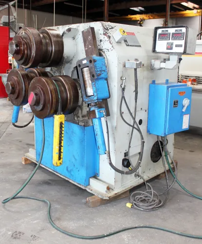 Photo #46 of METALWORKING, FABRICATION & MACHINING & PLANT SUPPORT EQUIPMENT - SHEARS, PRESSES, CNC TABLE ROUTER/WATER JET/EDM/LASER CUTTER ANGLE & PINCH ROLLS, LATHES, DRILLS, MILLS, EXTRUSION LINE, TUBE BENDERS & TUBE FORMER & MUCH MORE