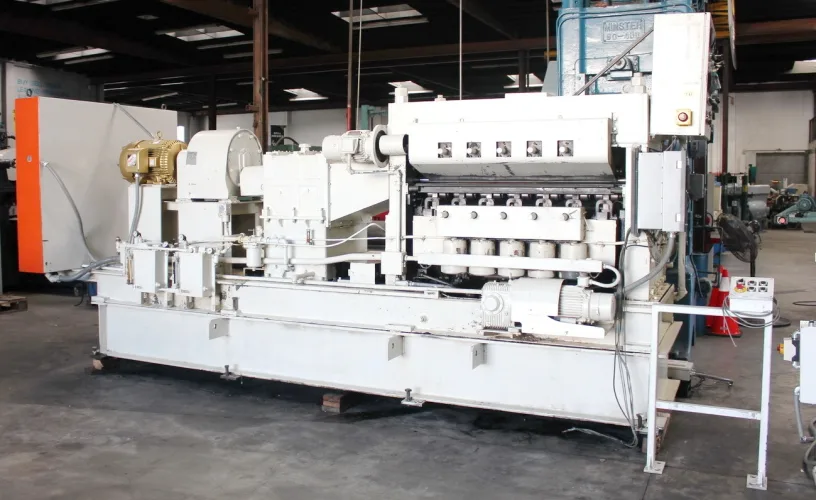 Photo #89 of METALWORKING, FABRICATION & MACHINING & PLANT SUPPORT EQUIPMENT - SHEARS, PRESSES, CNC TABLE ROUTER/WATER JET/EDM/LASER CUTTER ANGLE & PINCH ROLLS, LATHES, DRILLS, MILLS, EXTRUSION LINE, TUBE BENDERS & TUBE FORMER & MUCH MORE