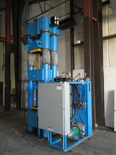 Photo #20 of FABRICATION & METALWORKING MACHINERY SALE - OVER 100 MACHINES! METAL FABRICATION, CUT-TO-LENGTH LINE, ROLL FORMING, SHEARS, BRAKES, PRESSES - STRAIGHT SIDE/COMPACTION/DOUBLE CRANK/OBI/WHEEL/C-FRAME, ROLLS, SAWS, GRINDERS, MILLS -