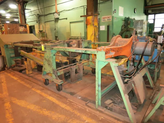 Photo #24 of FABRICATION & METALWORKING MACHINERY SALE - OVER 100 MACHINES! METAL FABRICATION, CUT-TO-LENGTH LINE, ROLL FORMING, SHEARS, BRAKES, PRESSES - STRAIGHT SIDE/COMPACTION/DOUBLE CRANK/OBI/WHEEL/C-FRAME, ROLLS, SAWS, GRINDERS, MILLS -