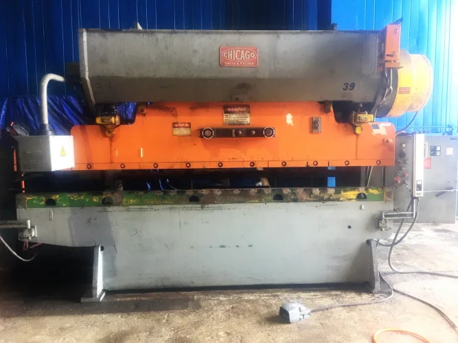 Photo #32 of FABRICATION & METALWORKING MACHINERY SALE - OVER 100 MACHINES! METAL FABRICATION, CUT-TO-LENGTH LINE, ROLL FORMING, SHEARS, BRAKES, PRESSES - STRAIGHT SIDE/COMPACTION/DOUBLE CRANK/OBI/WHEEL/C-FRAME, ROLLS, SAWS, GRINDERS, MILLS -