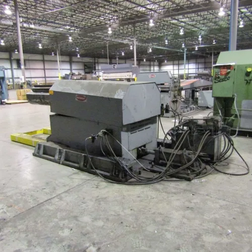Photo #34 of FABRICATION & METALWORKING MACHINERY SALE - OVER 100 MACHINES! METAL FABRICATION, CUT-TO-LENGTH LINE, ROLL FORMING, SHEARS, BRAKES, PRESSES - STRAIGHT SIDE/COMPACTION/DOUBLE CRANK/OBI/WHEEL/C-FRAME, ROLLS, SAWS, GRINDERS, MILLS -