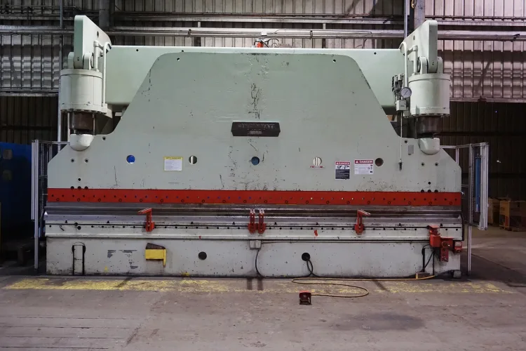 Photo #106 of FABRICATION & METALWORKING MACHINERY SALE - OVER 100 MACHINES! METAL FABRICATION, CUT-TO-LENGTH LINE, ROLL FORMING, SHEARS, BRAKES, PRESSES - STRAIGHT SIDE/COMPACTION/DOUBLE CRANK/OBI/WHEEL/C-FRAME, ROLLS, SAWS, GRINDERS, MILLS -