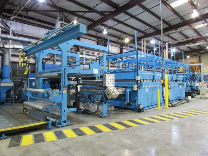 Photo #3 of BIAXIAL MONOLAYER POLYPROPYLENE ANNEALED BLOWN FILM EXTRUSION LINE