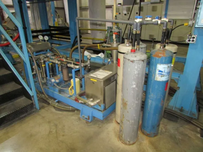 Photo #17 of BIAXIAL MONOLAYER POLYPROPYLENE ANNEALED BLOWN FILM EXTRUSION LINE