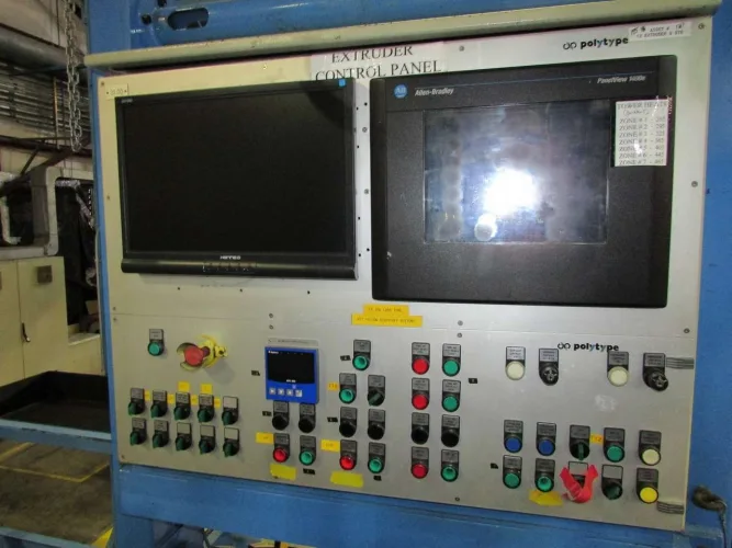 Photo #23 of BIAXIAL MONOLAYER POLYPROPYLENE ANNEALED BLOWN FILM EXTRUSION LINE