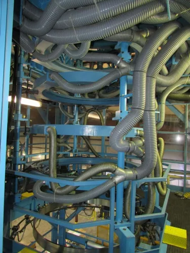 Photo #38 of BIAXIAL MONOLAYER POLYPROPYLENE ANNEALED BLOWN FILM EXTRUSION LINE
