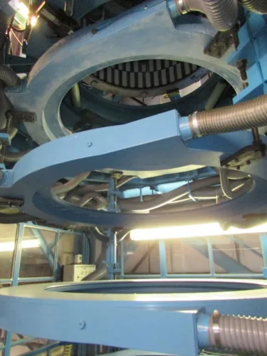 Photo #40 of BIAXIAL MONOLAYER POLYPROPYLENE ANNEALED BLOWN FILM EXTRUSION LINE