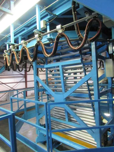Photo #46 of BIAXIAL MONOLAYER POLYPROPYLENE ANNEALED BLOWN FILM EXTRUSION LINE