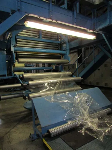 Photo #50 of BIAXIAL MONOLAYER POLYPROPYLENE ANNEALED BLOWN FILM EXTRUSION LINE