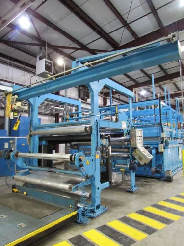Photo #53 of BIAXIAL MONOLAYER POLYPROPYLENE ANNEALED BLOWN FILM EXTRUSION LINE
