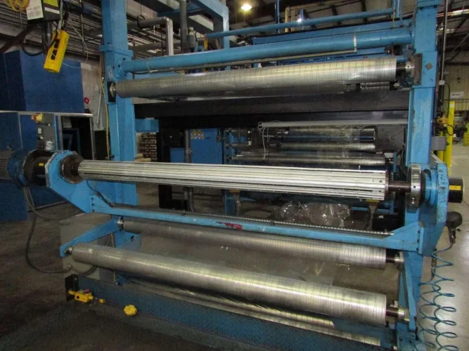 Photo #54 of BIAXIAL MONOLAYER POLYPROPYLENE ANNEALED BLOWN FILM EXTRUSION LINE