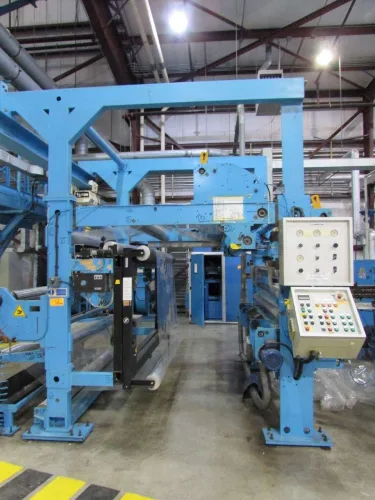 Photo #55 of BIAXIAL MONOLAYER POLYPROPYLENE ANNEALED BLOWN FILM EXTRUSION LINE