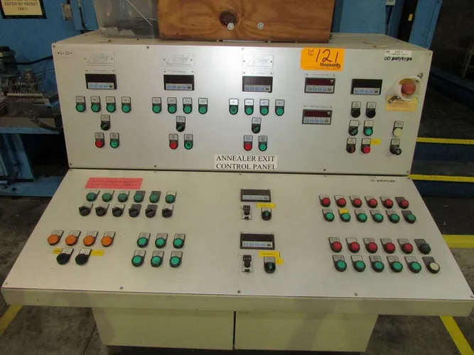 Photo #60 of BIAXIAL MONOLAYER POLYPROPYLENE ANNEALED BLOWN FILM EXTRUSION LINE