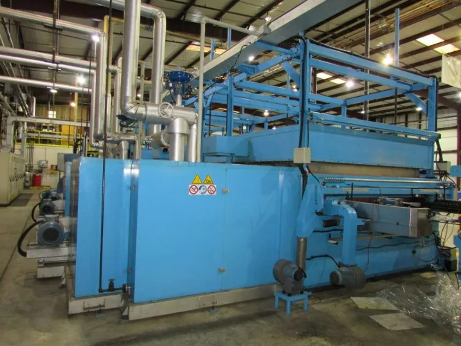 Photo #63 of BIAXIAL MONOLAYER POLYPROPYLENE ANNEALED BLOWN FILM EXTRUSION LINE