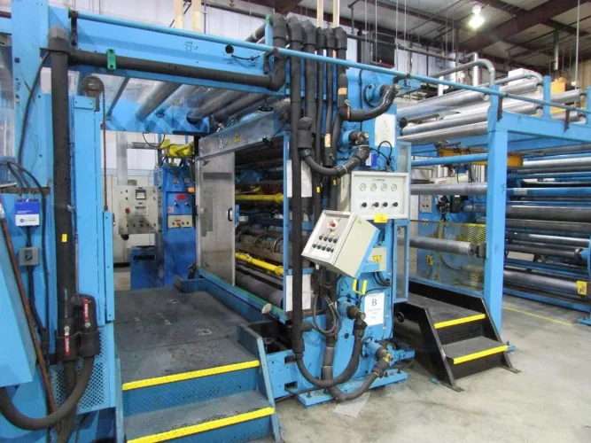 Photo #65 of BIAXIAL MONOLAYER POLYPROPYLENE ANNEALED BLOWN FILM EXTRUSION LINE