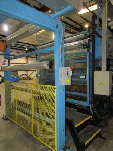 Photo #72 of BIAXIAL MONOLAYER POLYPROPYLENE ANNEALED BLOWN FILM EXTRUSION LINE