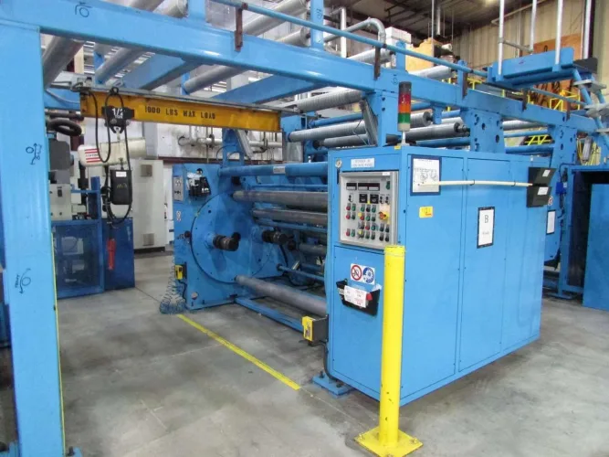 Photo #74 of BIAXIAL MONOLAYER POLYPROPYLENE ANNEALED BLOWN FILM EXTRUSION LINE