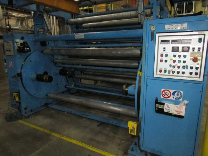 Photo #75 of BIAXIAL MONOLAYER POLYPROPYLENE ANNEALED BLOWN FILM EXTRUSION LINE