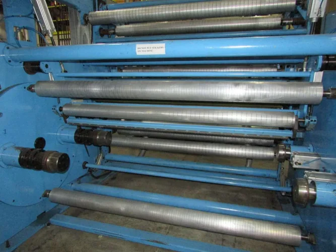 Photo #77 of BIAXIAL MONOLAYER POLYPROPYLENE ANNEALED BLOWN FILM EXTRUSION LINE