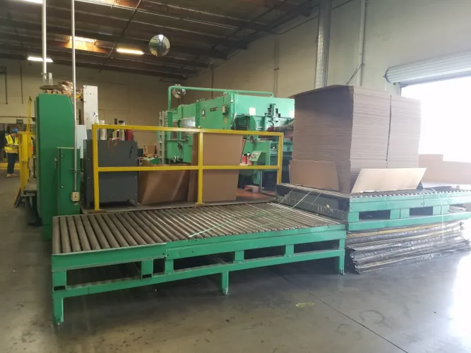 Photo #1 of MONTEBELLO CONTAINER COMPANY - SANTA FE SPRINGS, CA | CONVERTING FACILITY FEATURING 66" MCKINLEY FLEXO GLUER, 50" ISOWA FOLDER GLUER, 37" LANGSTON FLEXO GLUER AND BOBST 43" X 63" DIE CUTTER