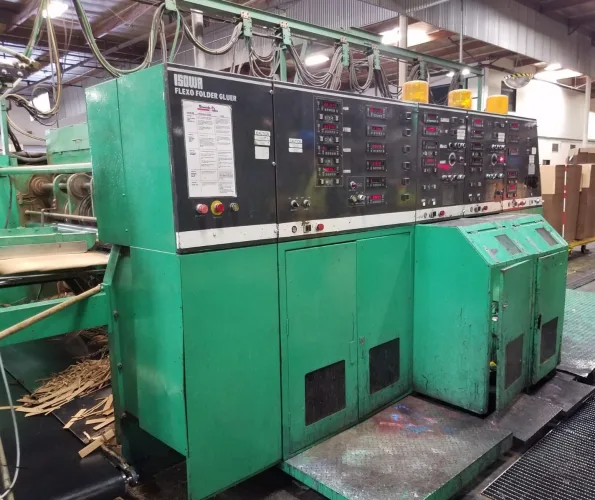 Photo #5 of MONTEBELLO CONTAINER COMPANY - SANTA FE SPRINGS, CA | CONVERTING FACILITY FEATURING 66" MCKINLEY FLEXO GLUER, 50" ISOWA FOLDER GLUER, 37" LANGSTON FLEXO GLUER AND BOBST 43" X 63" DIE CUTTER