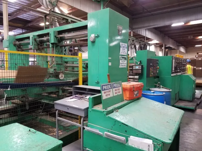 Photo #6 of MONTEBELLO CONTAINER COMPANY - SANTA FE SPRINGS, CA | CONVERTING FACILITY FEATURING 66" MCKINLEY FLEXO GLUER, 50" ISOWA FOLDER GLUER, 37" LANGSTON FLEXO GLUER AND BOBST 43" X 63" DIE CUTTER