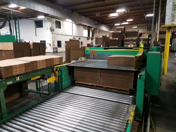 Photo #9 of MONTEBELLO CONTAINER COMPANY - SANTA FE SPRINGS, CA | CONVERTING FACILITY FEATURING 66" MCKINLEY FLEXO GLUER, 50" ISOWA FOLDER GLUER, 37" LANGSTON FLEXO GLUER AND BOBST 43" X 63" DIE CUTTER